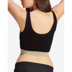 ADIDAS Originals Ribbed Modern Flex Brami Underwear Black
