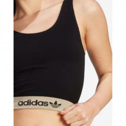 ADIDAS Originals Ribbed Modern Flex Brami Underwear Black