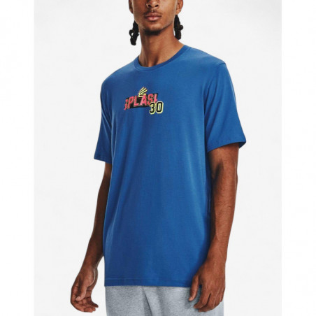 UNDER ARMOUR x Curry Splash Party Tee Blue UNDER ARMOUR x Curry Splash Party Tee Blue