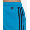 ADIDAS Classic-Length 3-Stripes Swim Shorts Blue