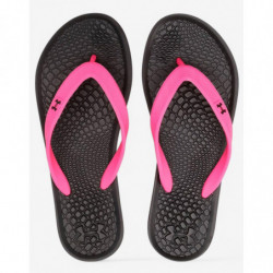 UNDER ARMOUR Atlantic Dune Flip-Flops Pink/Black