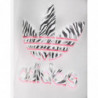 ADIDAS Graphic Print Crew Sweatshirt Black/Pink
