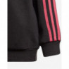 ADIDAS Graphic Print Crew Sweatshirt Black/Pink
