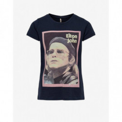 ONLY x Elton John Printed Tee Navy