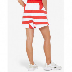 ADIDAS Originals Large Logo Shorts Red/White