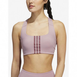 ADIDAS Aeroready Middle-Support Bra Purple