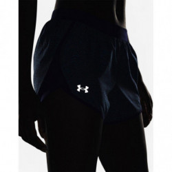 UNDER ARMOUR Fly By 2.0 Printed Short Blue