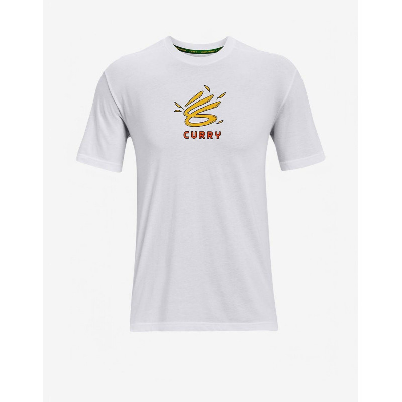 UNDER ARMOUR x Curry Sesame Street Big Bird Tee White