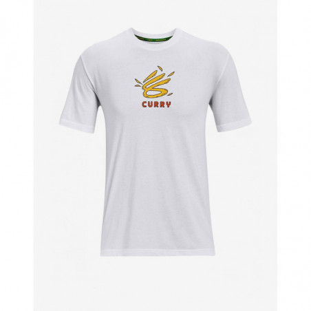 UNDER ARMOUR x Curry Sesame Street Big Bird Tee White UNDER ARMOUR x Curry Sesame Street Big Bird Tee White