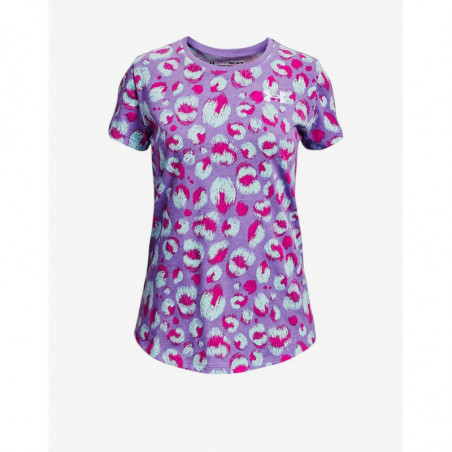 UNDER ARMOUR Live Fierce Instinct Prnt Tee Purple UNDER ARMOUR Live Fierce Instinct Prnt Tee Purple