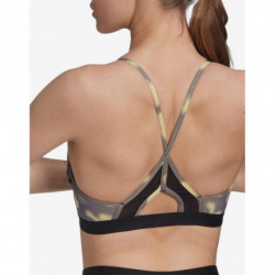 ADIDAS Aeroreact Light-Support Hyperglam Printed Bra Multi