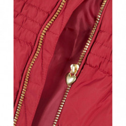 NAME IT Molly Long Down Jacket Cerise